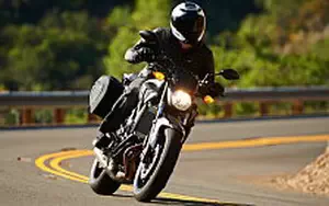 Desktop wallpapers motorcycle Yamaha FZ-07 - 2015