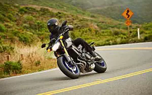 Desktop wallpapers motorcycle Yamaha FZ-09 - 2014