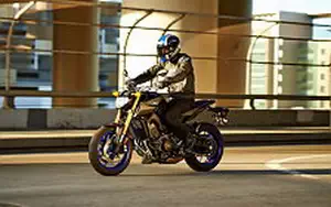 Desktop wallpapers motorcycle Yamaha FZ-09 - 2014