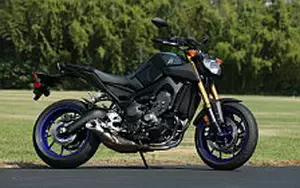 Desktop wallpapers motorcycle Yamaha FZ-09 - 2014