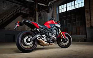 Desktop wallpapers motorcycle Yamaha FZ-09 - 2014