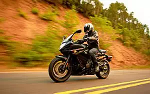 Desktop wallpapers motorcycle Yamaha FZ6R - 2014