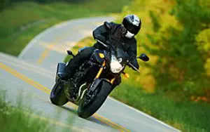 Desktop wallpapers motorcycle Yamaha FZ8 - 2012