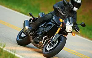 Desktop wallpapers motorcycle Yamaha FZ8 - 2012