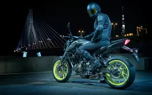 Desktop wallpapers motorcycle Yamaha MT-07 - 2018