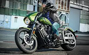 Desktop wallpapers motorcycle Yamaha Stryker Bullet Cowl - 2015