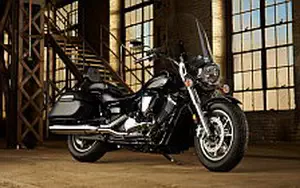 Desktop wallpapers motorcycle Yamaha V Star 1300 Tourer - 2014