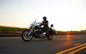 Desktop wallpapers motorcycle Yamaha V Star 950 Tourer - 2014