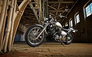 Desktop wallpapers motorcycle Yamaha V Star Custom - 2014