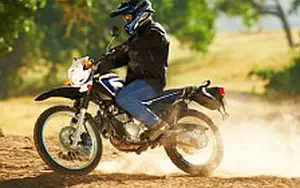 Desktop wallpapers motorcycle Yamaha XT250 - 2013