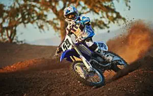 Desktop wallpapers motorcycle Yamaha YZ125 - 2014