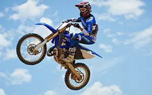 Desktop wallpapers motorcycle Yamaha YZ125 - 2015