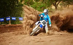 Desktop wallpapers motorcycle Yamaha YZ250 - 2014