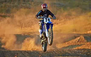 Desktop wallpapers motorcycle Yamaha YZ250 - 2015