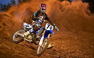 Desktop wallpapers motorcycle Yamaha YZ250 - 2015