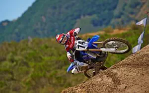 Desktop wallpapers motorcycle Yamaha YZ250 - 2015