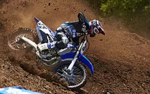 Desktop wallpapers motorcycle Yamaha YZ250F - 2015