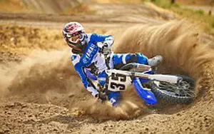 Desktop wallpapers motorcycle Yamaha YZ250F - 2015