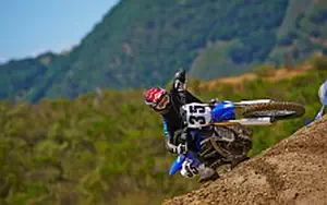 Desktop wallpapers motorcycle Yamaha YZ250F - 2015