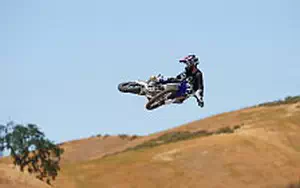 Desktop wallpapers motorcycle Yamaha YZ250F - 2015