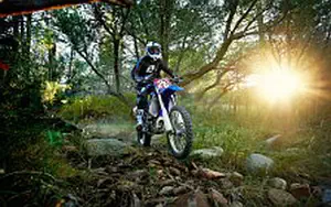 Desktop wallpapers motorcycle Yamaha YZ250FX - 2015