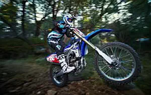 Desktop wallpapers motorcycle Yamaha YZ250FX - 2015