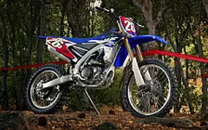 Desktop wallpapers motorcycle Yamaha YZ250FX - 2015