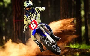 Desktop wallpapers motorcycle Yamaha YZ250FX - 2017