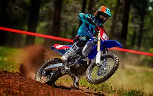 Desktop wallpapers motorcycle Yamaha YZ250FX - 2017