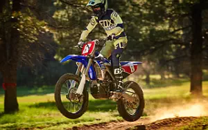 Desktop wallpapers motorcycle Yamaha YZ250FX - 2017