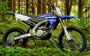 Desktop wallpapers motorcycle Yamaha YZ250FX - 2018