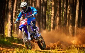 Desktop wallpapers motorcycle Yamaha YZ250X - 2017