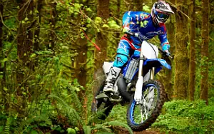 Desktop wallpapers motorcycle Yamaha YZ250X - 2018