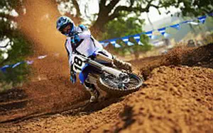 Desktop wallpapers motorcycle Yamaha YZ450F - 2013