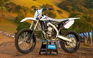 Desktop wallpapers motorcycle Yamaha YZ450F - 2013