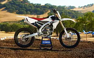 Desktop wallpapers motorcycle Yamaha YZ450F - 2014