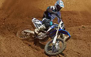 Desktop wallpapers motorcycle Yamaha YZ450F - 2015