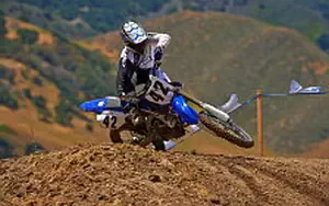 Desktop wallpapers motorcycle Yamaha YZ450F - 2015