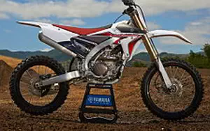 Desktop wallpapers motorcycle Yamaha YZ450F - 2015