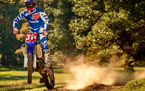 Desktop wallpapers motorcycle Yamaha YZ450FX - 2017