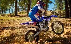 Desktop wallpapers motorcycle Yamaha YZ450FX - 2017