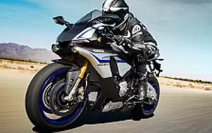 Desktop wallpapers motorcycle Yamaha YZF-R1M - 2015