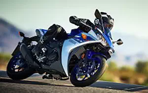 Desktop wallpapers motorcycle Yamaha YZF-R3 - 2015