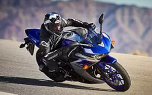 Desktop wallpapers motorcycle Yamaha YZF-R3 - 2015