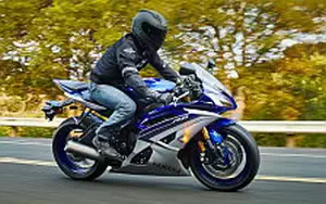 Desktop wallpapers motorcycle Yamaha YZF-R6 - 2015