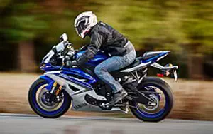 Desktop wallpapers motorcycle Yamaha YZF-R6 - 2015