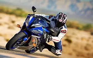 Desktop wallpapers motorcycle Yamaha YZF-R6 - 2015