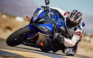 Desktop wallpapers motorcycle Yamaha YZF-R6 - 2015